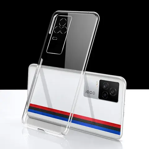 Transparent Shockproof Phone Case for VIVO IQOO 7 Pro Neo Racing SE 5G Soft TPU Clear Silicone Back Cover Coque IQOO7 7Pro Neo7