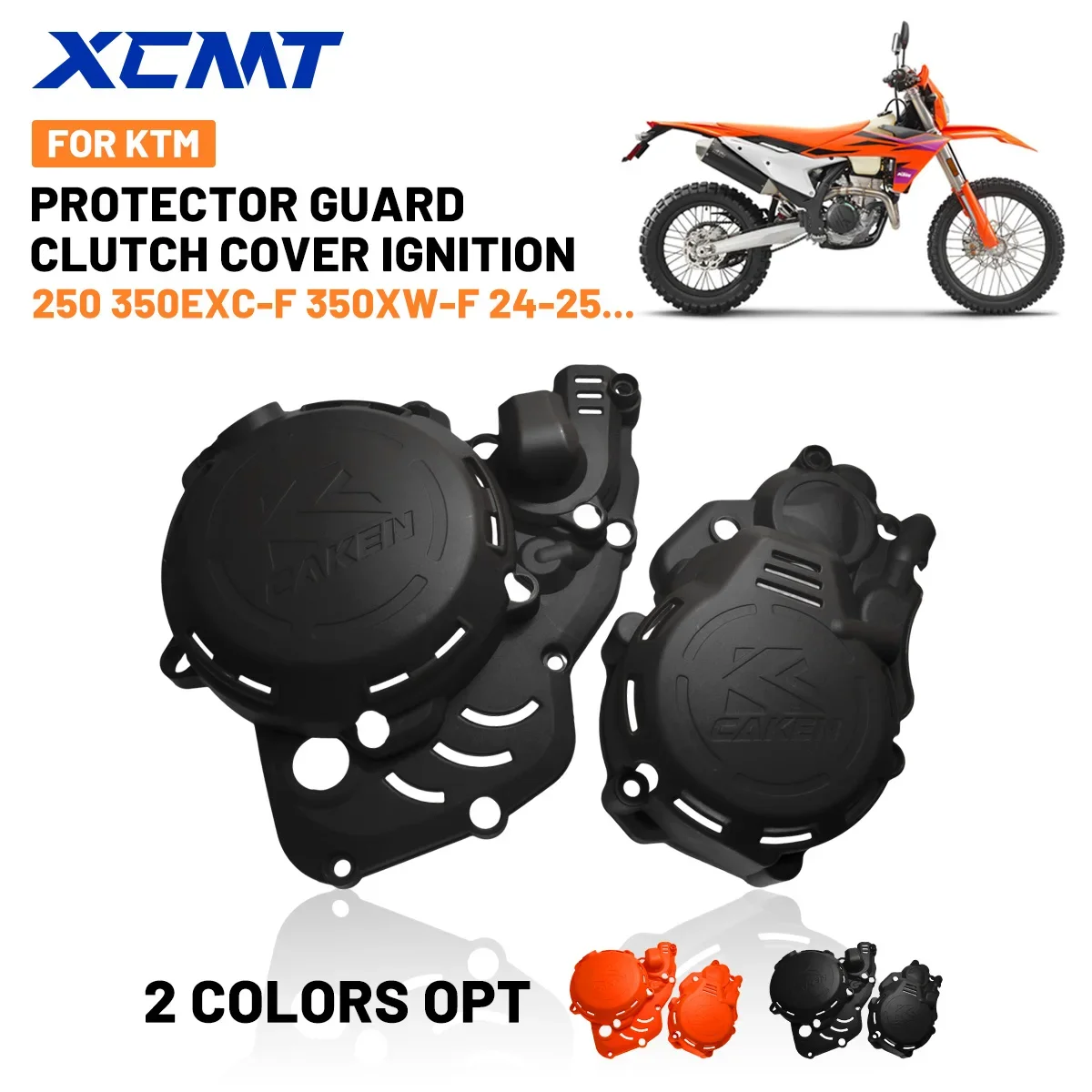 Clutch Protector Lgnition Guard Cover For KTM EXC-F 250 350 XW-F350 2024 2025 For Husqvarna FE250/350 For GASGAS EC250F EC350F