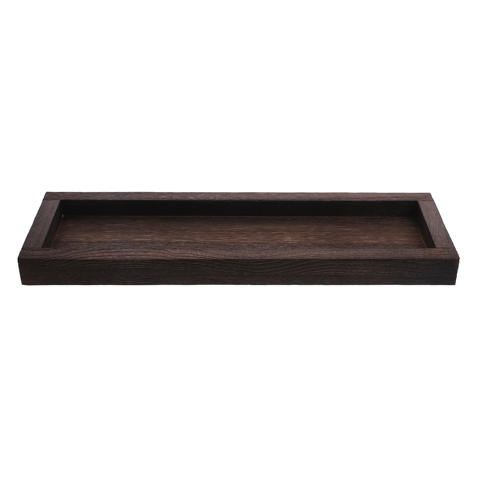 

Wooden Tray Decor Rustic Long Narrow Farmhouse Holder Tray For Bathroom Kitchen Coffee Table Organizer Small