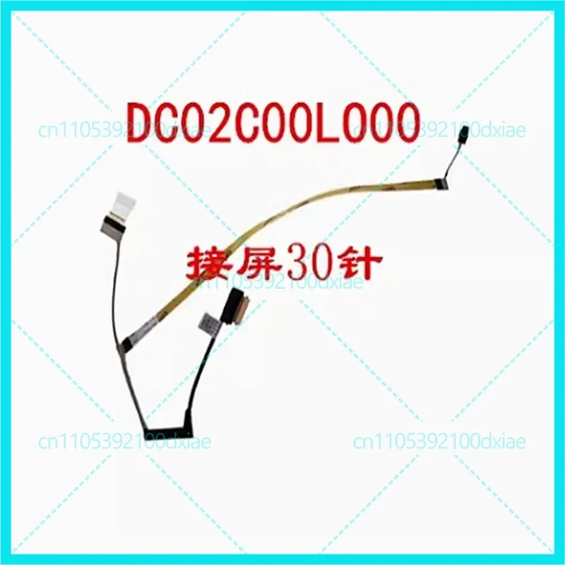 Cable de pantalla para HP 15S-DU DR 15S-DY TPN-C139, 3 uds., nuevo, DC02C00LO00