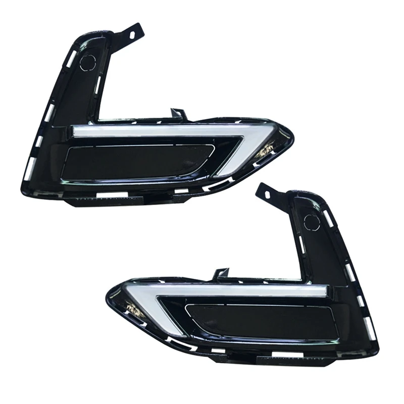 

For-Nissan Sentra Sylphy 2019 2020 Daytime Running Lights With Turn Signals LED Drl Fog Lights