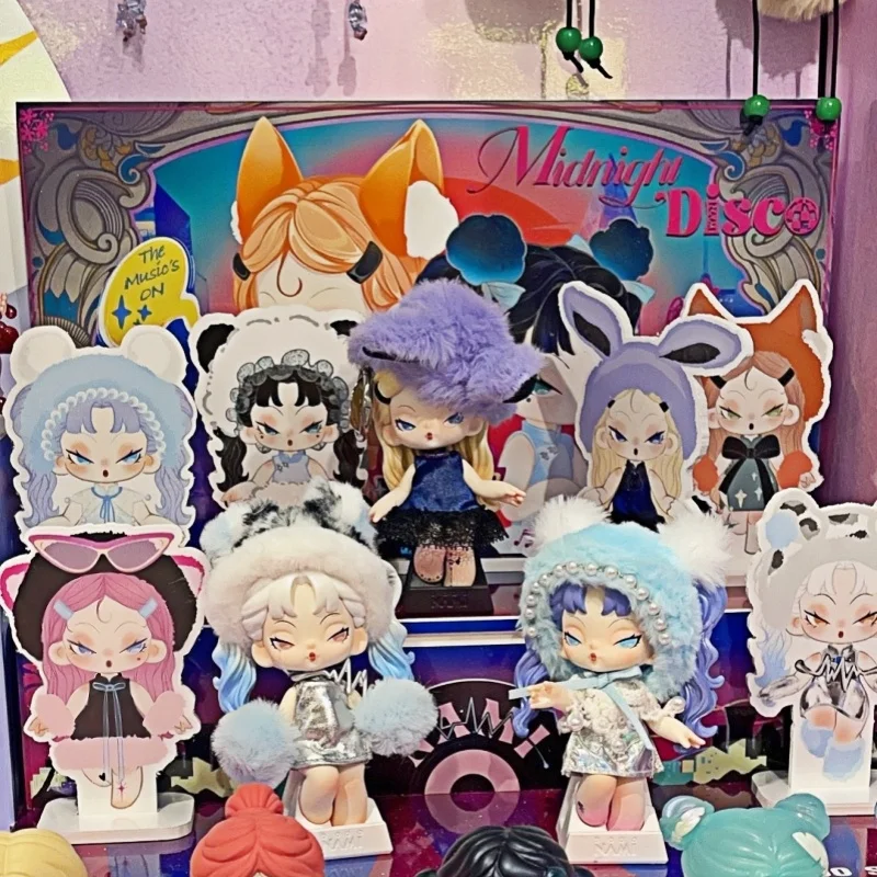 

Новая оригинальная серия Dodo Nami Midnight Disco, слепая коробка, кулон, кукла, модная фигурка, декор для рабочего стола, игрушка для девочек, подарок на день рождения, сюрприз