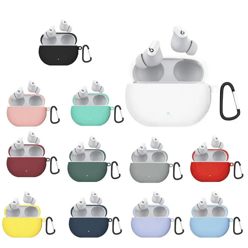 Capa De Silicone Para Beats studio buds Capa Protetora Para Beats studio buds Silicone Líquido Funda Shell