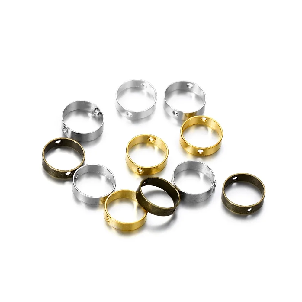 

Металлическая Геометрическая рама с двумя отверстиями, разные формы, 6-11 мм, 20 шт./упаковка