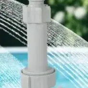 Rotatable Pool Waterfall Sprayer 360 Degree Spray Head For Above Ground Pools Inflatable Water Slide Accessories Summer