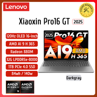 【2025 New】Lenovo Xiaoxin Pro 16 GT AI7-350/860M AI9-365/880M 32G+1TB 16inch 2.8K 120Hz OLED Screen