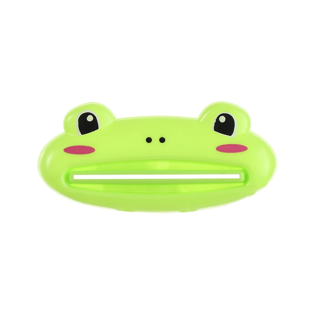 

Lovely Plastic Home Cartoon Cute Animal Toothpaste Rolling Holder Bathroom Squeezer Toothpaste Dispenser