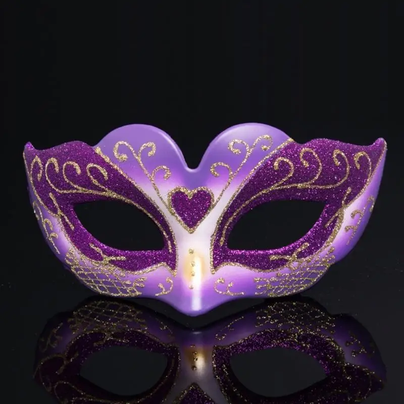 39bd half gezicht maskerade masker voor kinderen meisjes venetiaanse carnavals ontwerpen glitter mardi gras masker voor feest