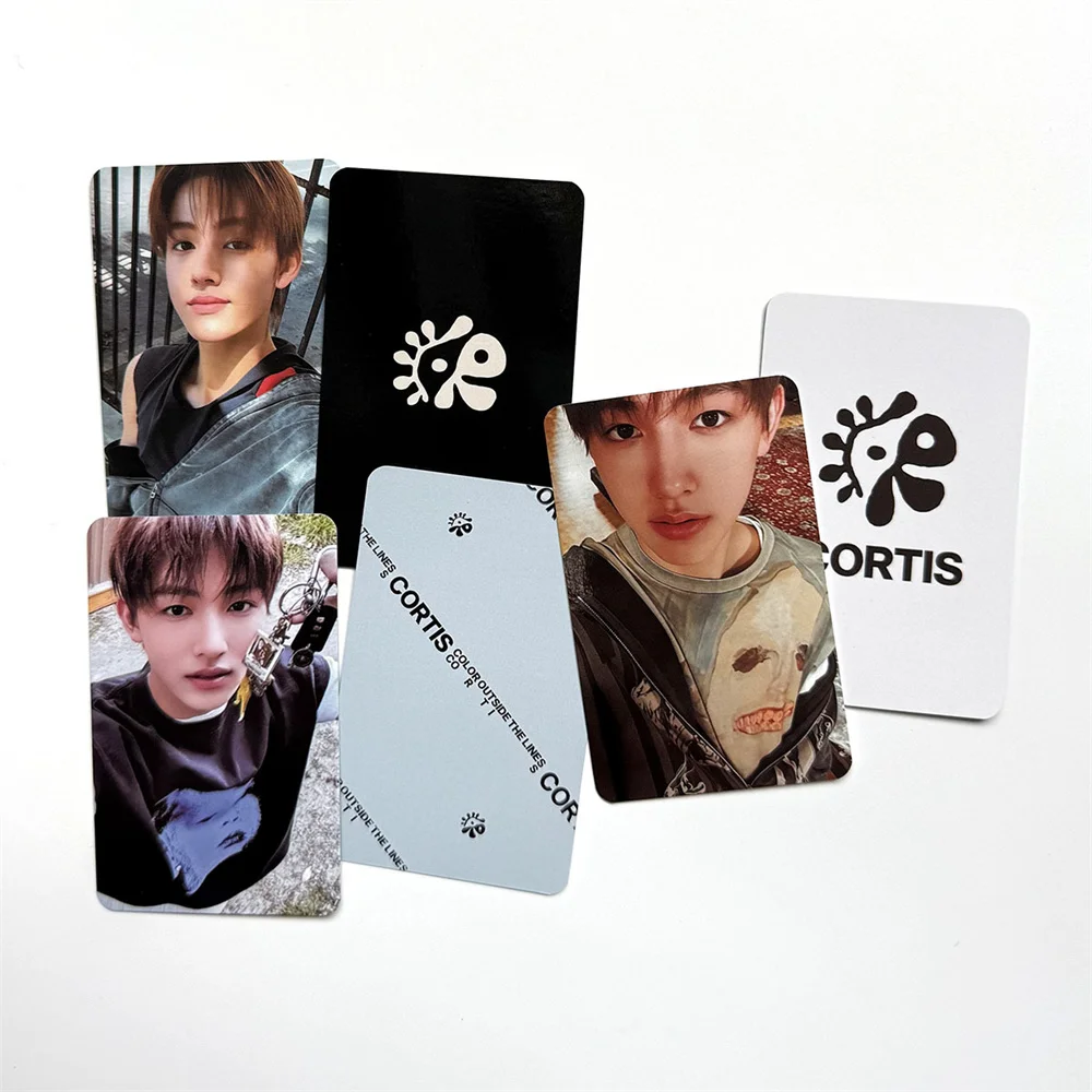 بطاقات الصور KPOP CORTIS HD Keonho James Juhoon Martin Seohyeon بطاقات LOMO الشخصية مزدوجة الجانبين مجموعة مراوح البطاقات البريدية اللامعة #6