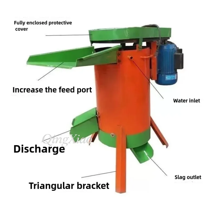 Agricultural Machinery Small Nut Peeling Machine For Jujube Apricot Peach And Walnut Green Skin Removing Separator Home Use view 2