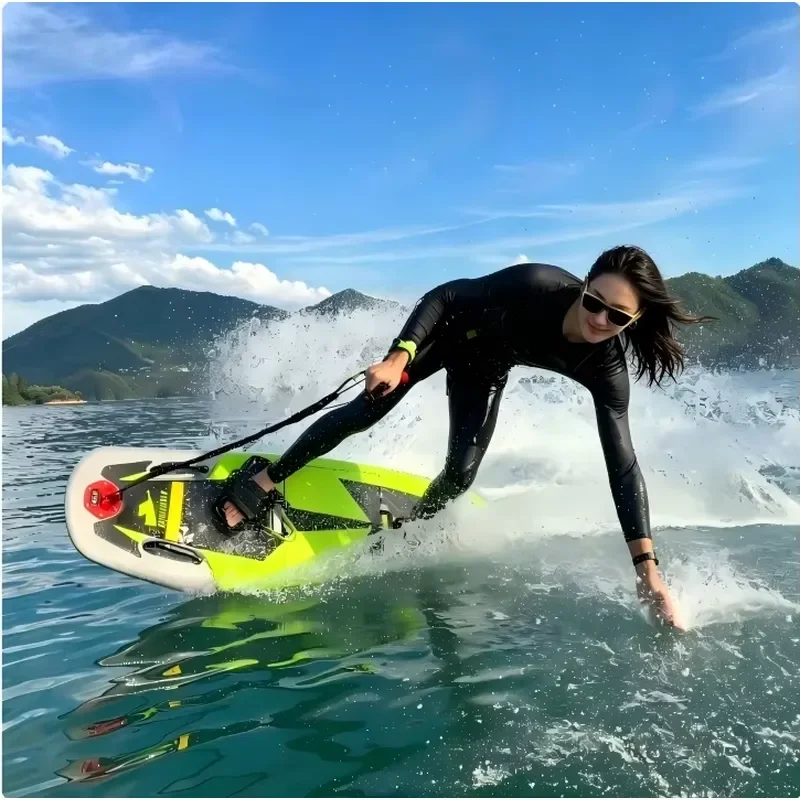 Rush Wave Rider H1 Electric Surfboard High-Speed Jet Powered Board 48V Long-Range Battery EPP Solid Core Waterproof