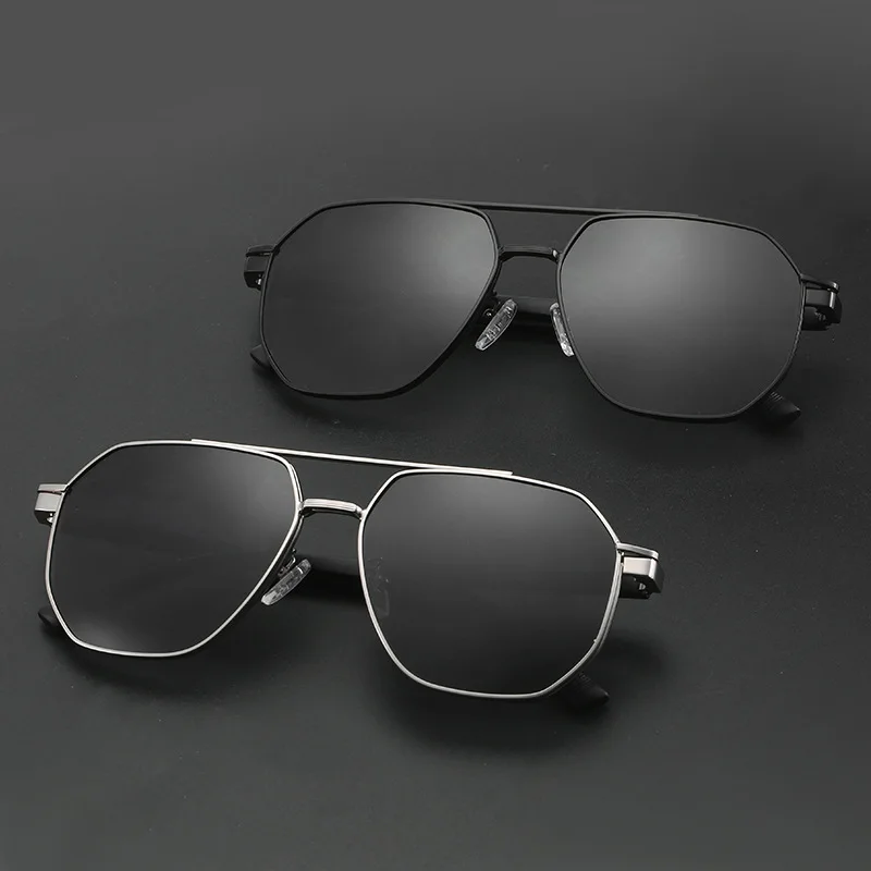 Magnet Eyeglasses Vintage Full Rim Optical Frame With Sunglasses and Night Driving Clip Wide Big Face Use 60mm Double Bridge