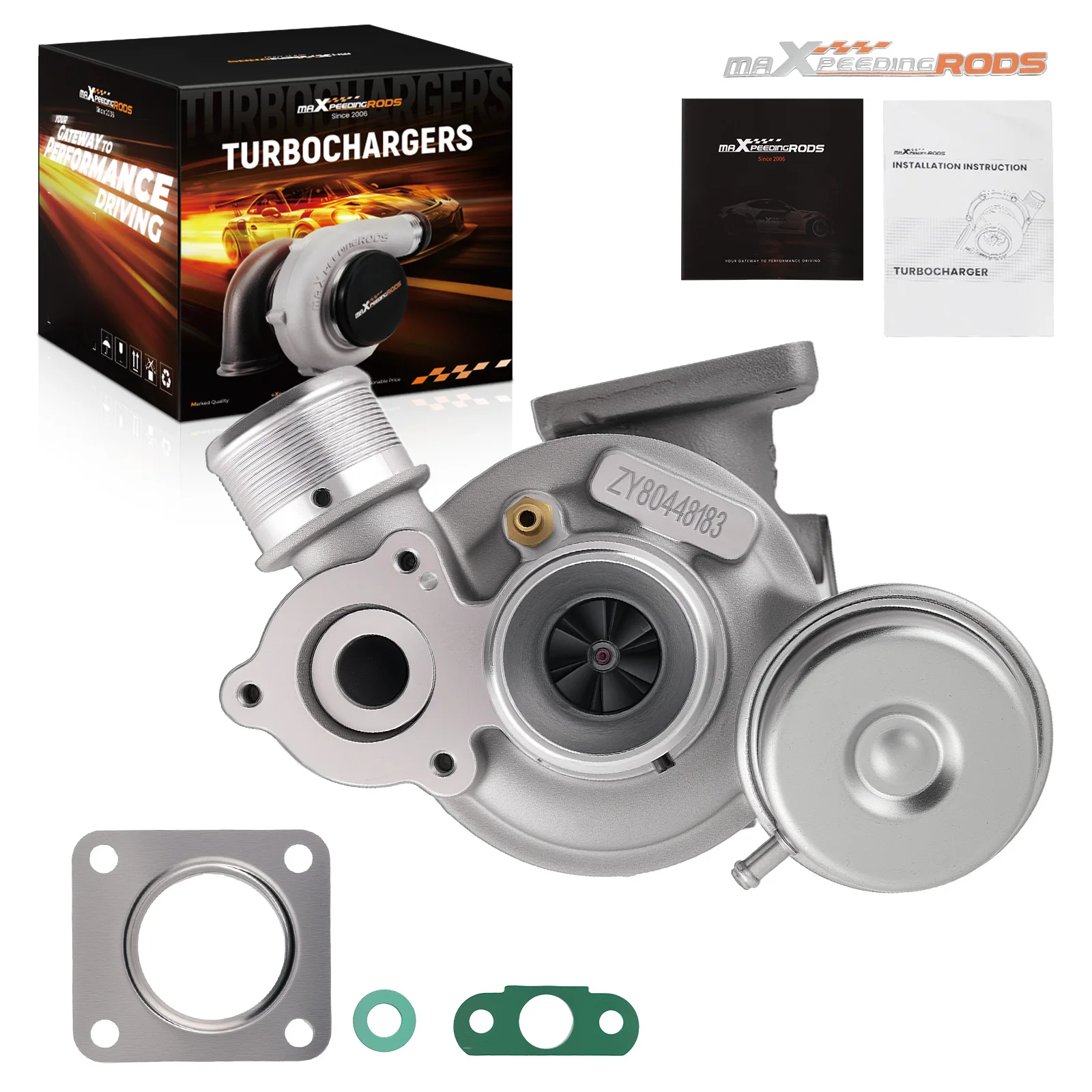MaXpeedingrods MGT1238SZ Turbocharger for Alfa Romeo MiTo Petrol Hatch 1.4 Turbo for Fiat 500X Petrol SUV for Lancia Delta
