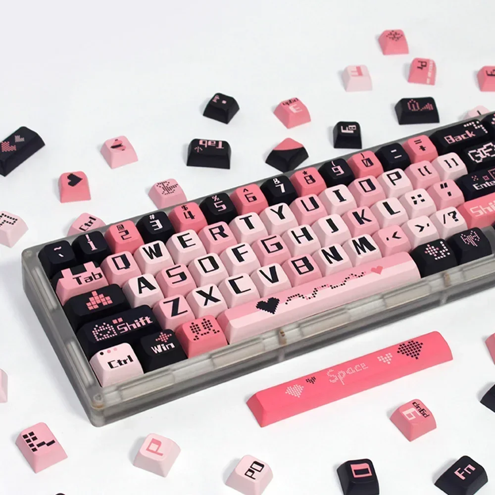 

Customizable PBT XDA keycap set 131Keys Dye Sublimation for mechanical gaming keyboard Keycap Cherry PBT for MX Switch Keyboard