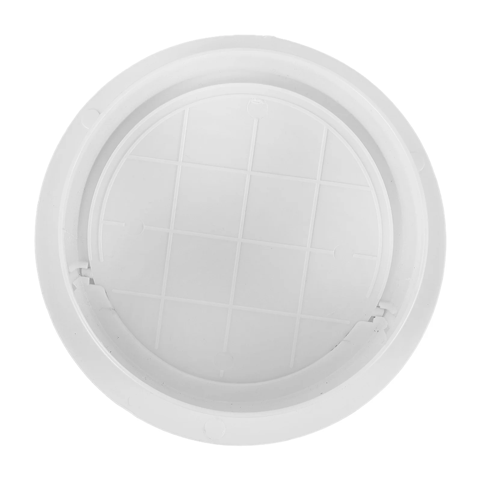 

Round Non-Return Valve ABS Durable Air Vent Duct Connector Easy Install for Air Conditioner Exhaust Fan Ventilation System Part