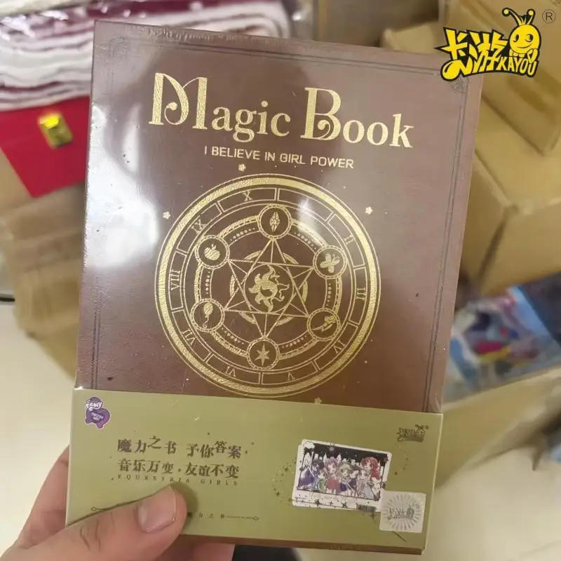 

Оригинальная коллекционная карточка KAYOU My Little Pony: Волшебная книга дружбы, коллекция карт Sonic Boom, аниме-игрушка, праздничный подарок