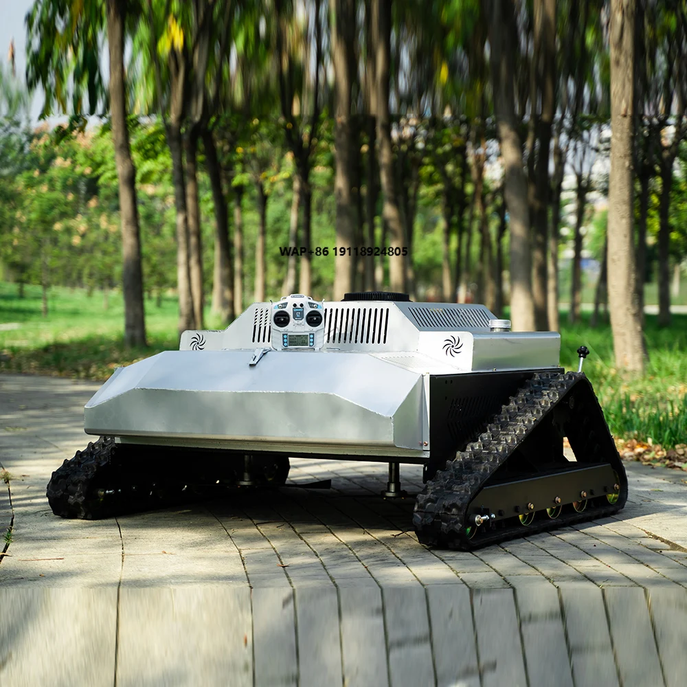 Garden Machine Brush Cutter Highway Robotic Lawn Flail Mower Machine Remote Control Grass Cutting Machine