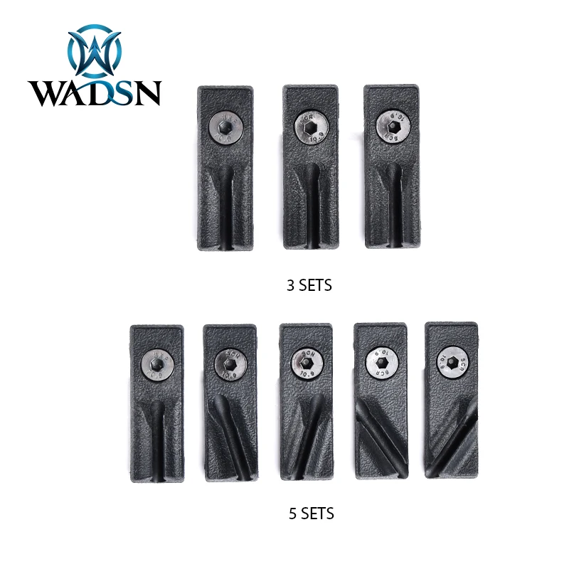 WADSN Wire Guide Pressure Remote Switch Mlok Keymod System laser flashlight Cable Management airsoft metal weapons accessories