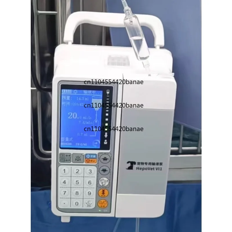 Universal infusion pump for dogs and cats