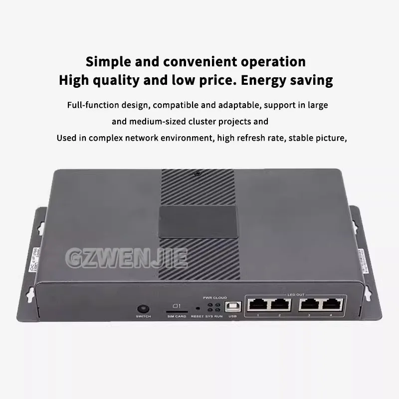 

TB50 Multimedia Playback Box USB Port WiFi HDMI Controller HUB75 Full Color Module LED Display Screen Video Processor