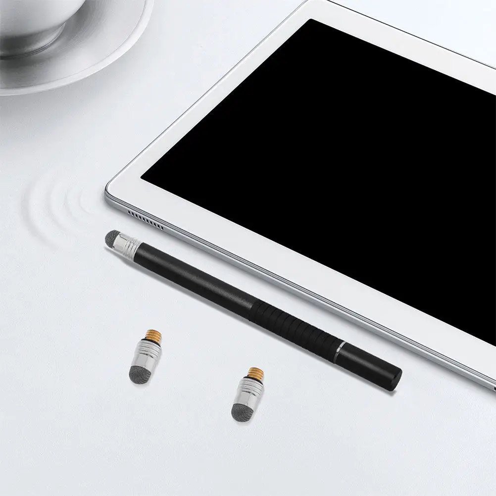 

10Pcs Stylus Tips Replacement Universal Capacitive Threaded M5 Conductive Fiber Nibs Precise Touchscreen Pen Tips