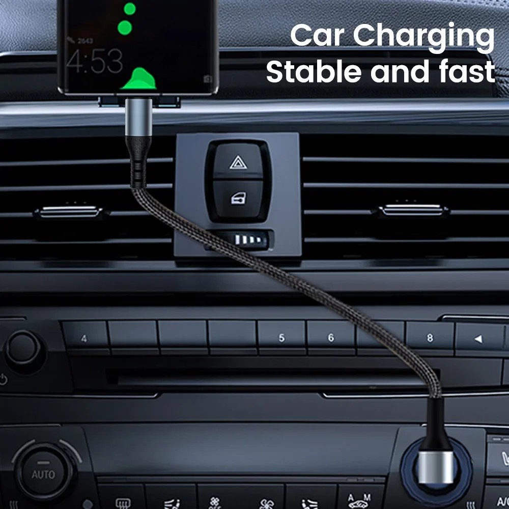 Short USB C Cable Type C Cable 25cm/30cm Elbow Fast Charging USB Type C Data Cable For iPhone15 Xiaomi Power Bank Phone Wire