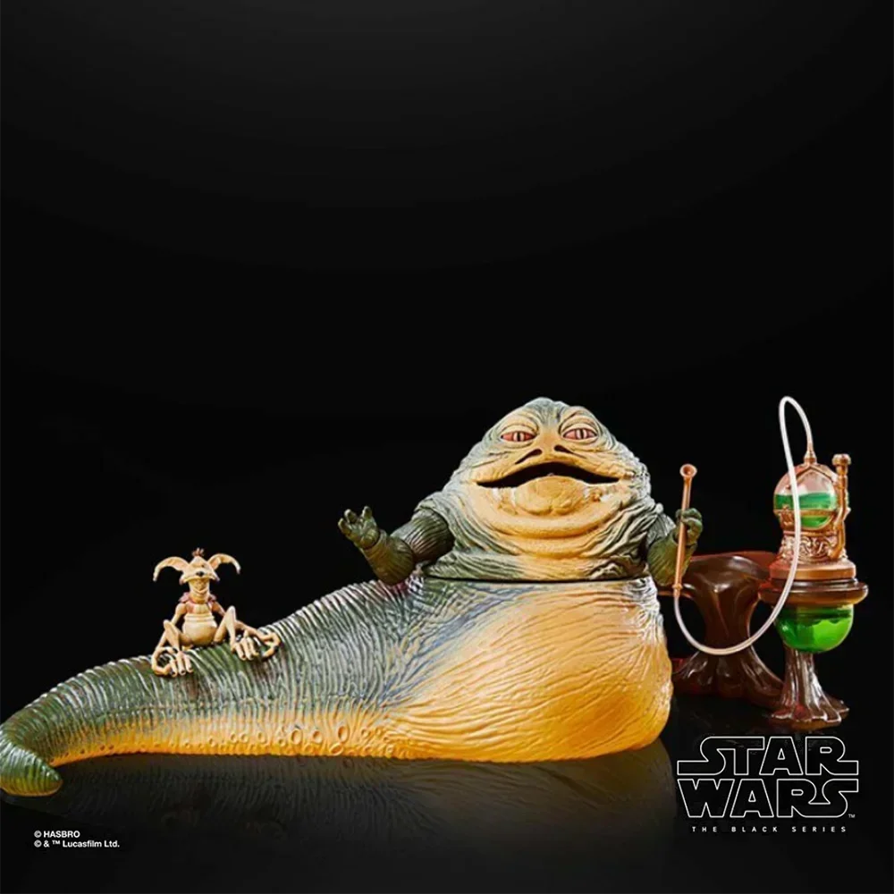 Figura de acción de Jabba The Hutt Black Series, modelo coleccionable, decoración de habitación, articulaciones móviles, regalos para niños, en Stock