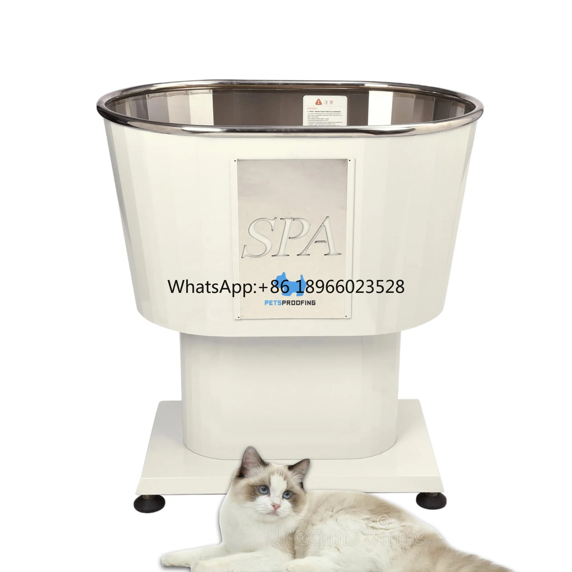 

Multifunction Stainless Steel Dog Wash Station Multipurpose Pet Bathtub with Anti-Skid Feature for Sustainable Pet Hospitals