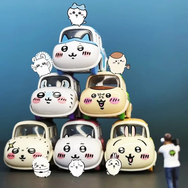 TAKARA TOMY Tomica Chiikawa Hachiware Usagi Alloy Toys Motor Vehicle Diecast Metal Model Gift for Children