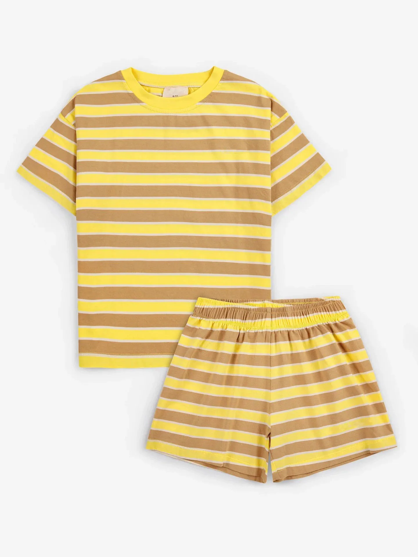 kids Suits 2026  Summer  New Boys Girls Cartoon Printed Home Clothes Set Children's Air-conditioned Home Clothes