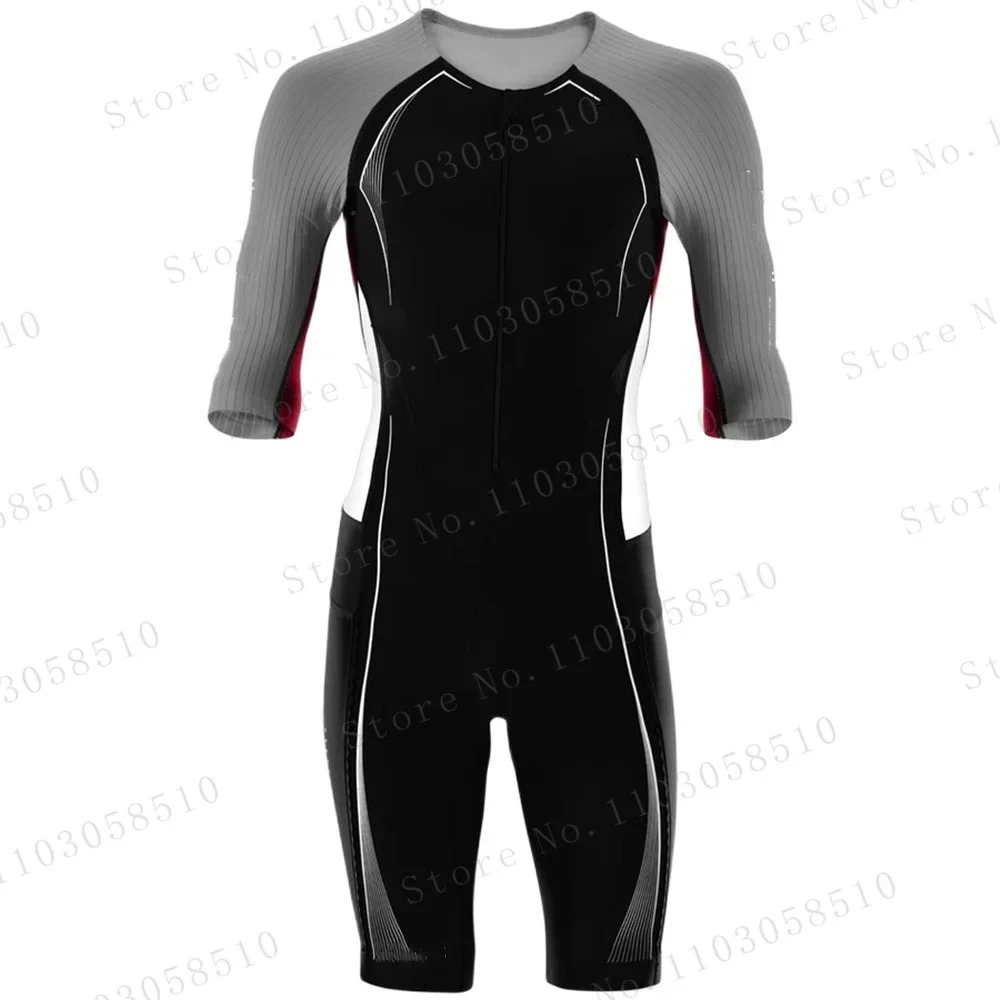 2024 Men's Bicycle Jumpsuit Quick Dry Triathlon Mountain Sportswear Suit Cycling Skinsuit pro Mtb Riding Bodysuit Ropa Ciclismo