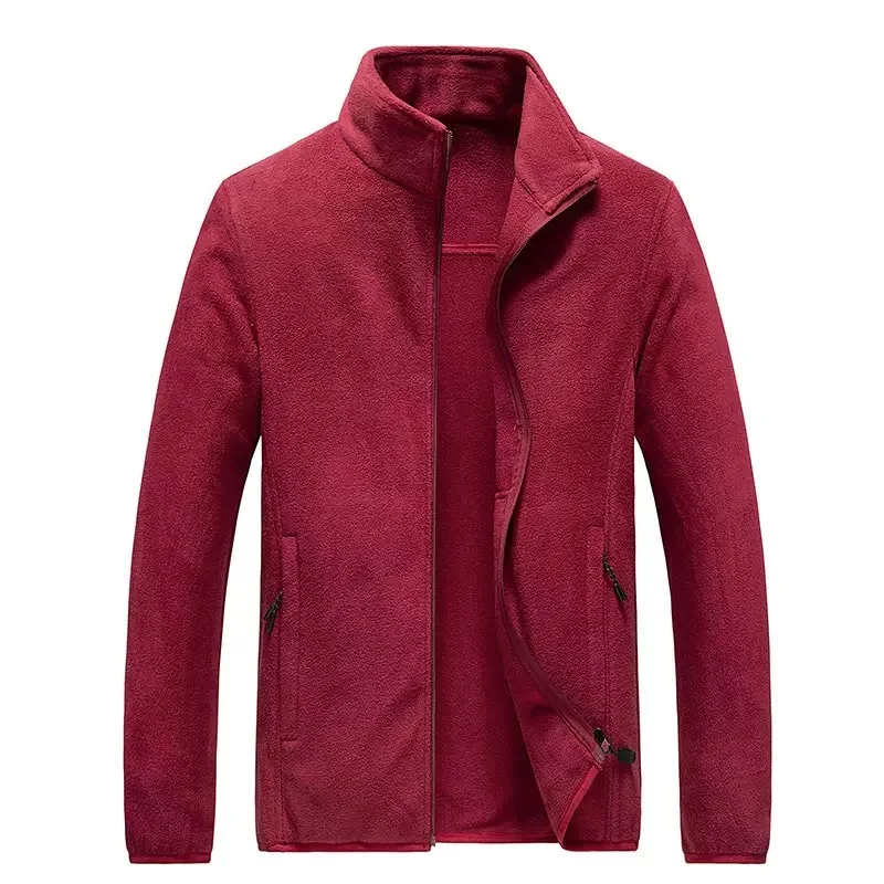 

Новая осенне-зимняя модная однотонная утолщенная теплая шуба из ягненка, мужская повседневная свободная спортивная куртка большого размера высокого качества