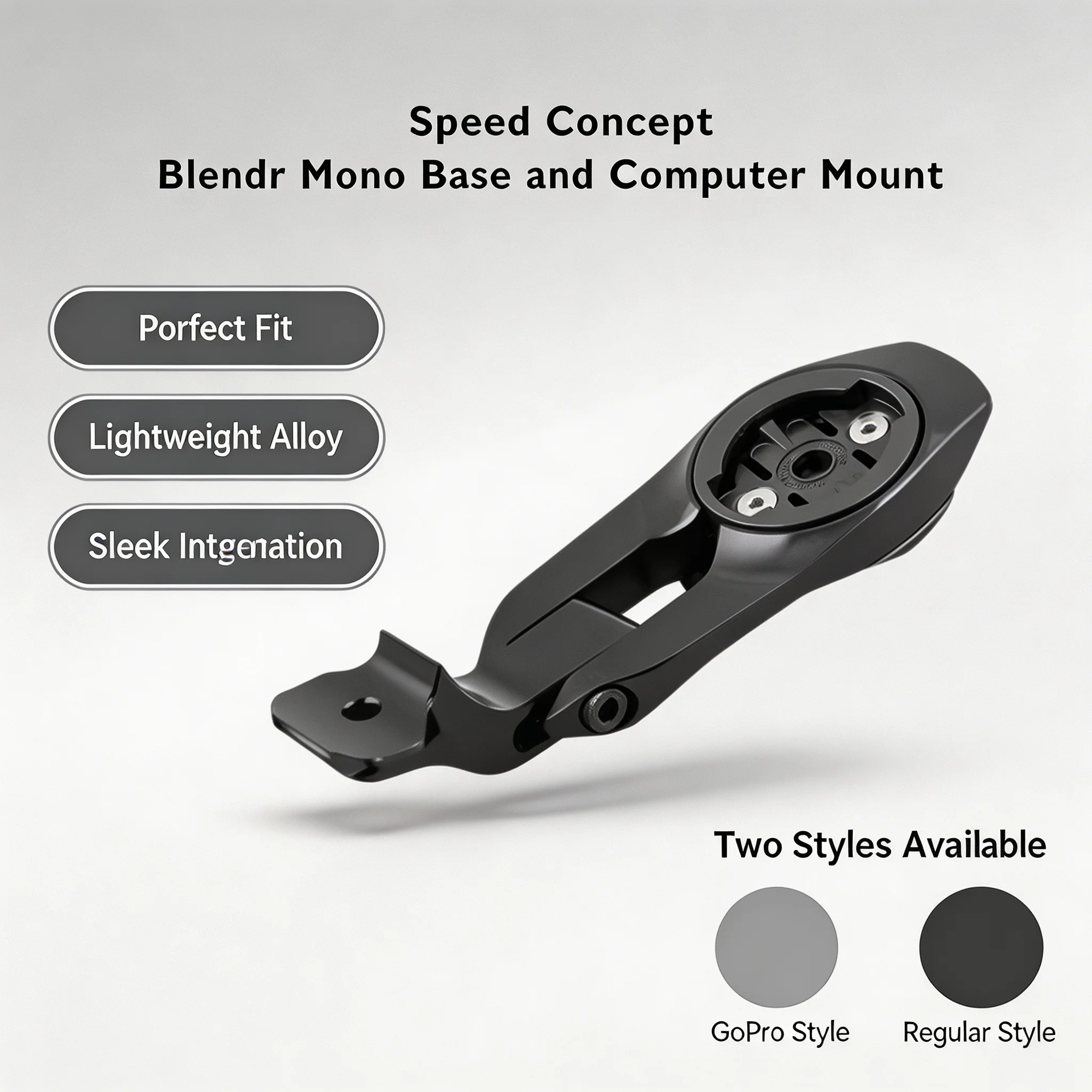 Blendr Duo Computer Mount Compatible With Speed Concept For SLR Aerobar 3rd Gen Integrated Carbon Handlebar Bicycle Accessories