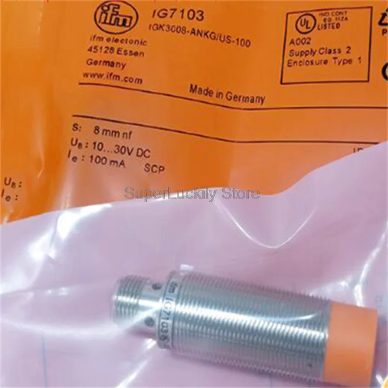

IG6615 IG6616 IG7100 IG7102 IG7103 IG9983 IFM Sensor Induktif Kualitas Tinggi Baru