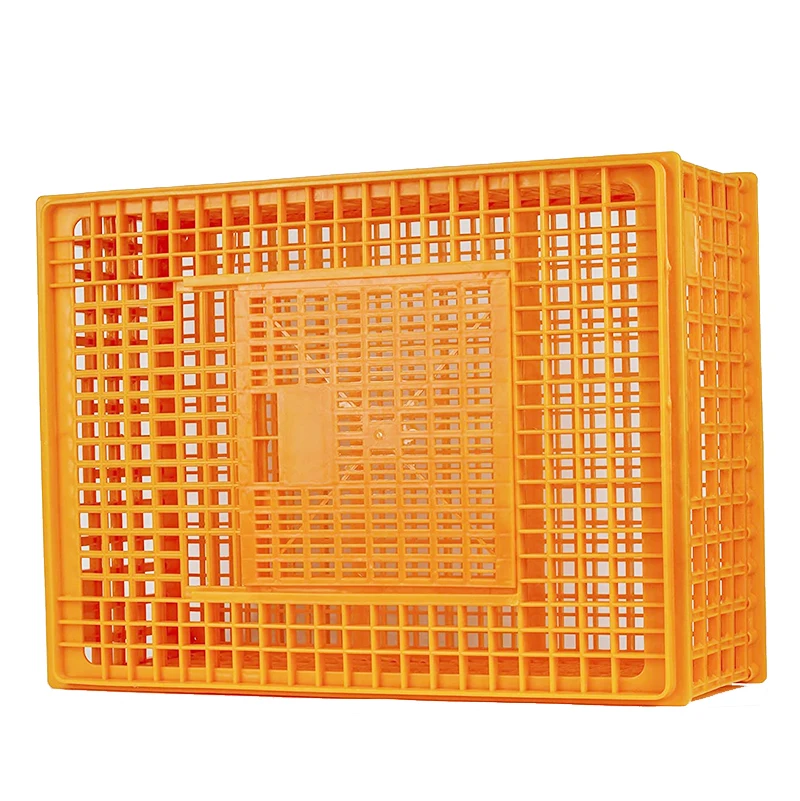

Chicken Coop Accessories Plastic Durable Three Doors Poultry Crate for Poultry Farm