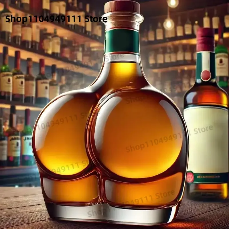 

Novelty Design Barware Wine Glass Bottle Drinking Container Whiskey Decanters For Liquor Bourbon Tequila Vodka Red Wine