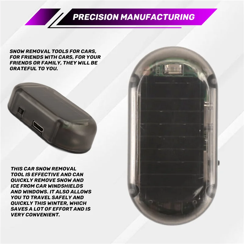 AF93-3PCS الكهربائية الثلوج مكشطة الجليد USB قابلة للشحن سيارة الثلوج أداة إزالة الصواميل الزجاج دييسر و الثلوج Melter مركبة مكشطة