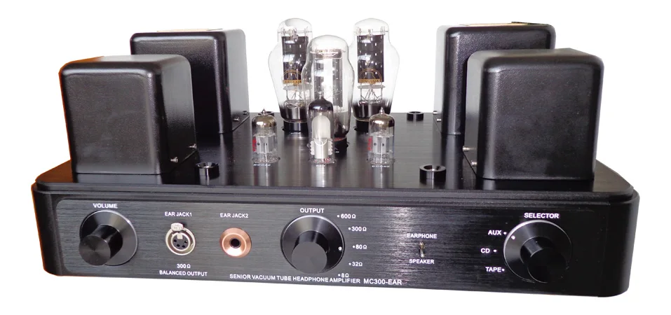 MEIXING MINGDA MC300-EAR the Latest Version 300b Tube Pre amplifier Headphone amp Integrated amplifier AC110/220V