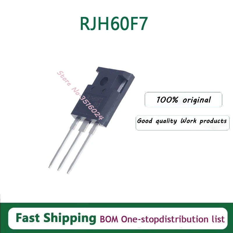 10PCS - 20PCS Lot 100% Real Original New RJH60F7 RJH60F7DPQ  TO-247