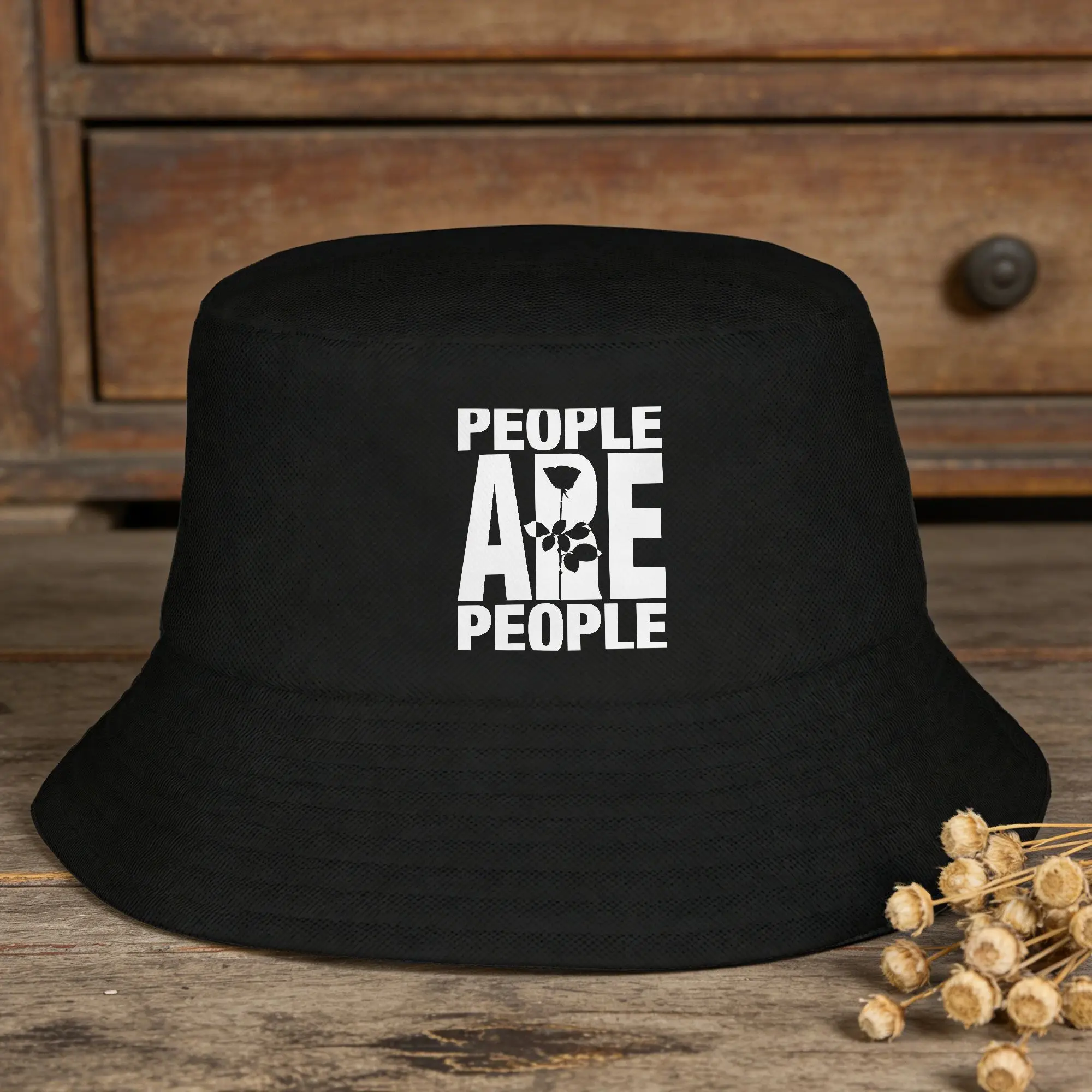 Depeche Modes Bucket Hat For Unisex  Fisherman Hats Funny Travel Hiking Caps Personality Hawaii Custom DIY Visor Hats