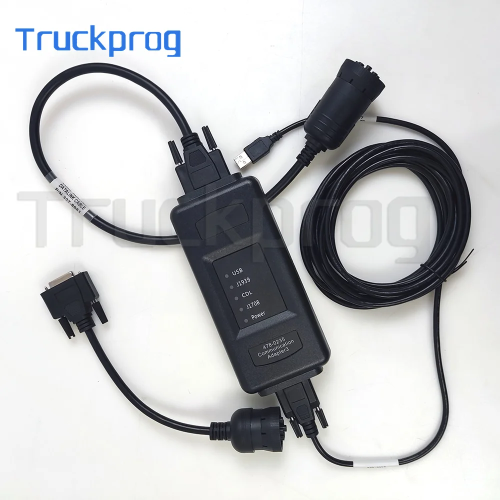 for ET4 478-0235 Communication Adapter EFI Engine Repair for Construction Machinery Truck Excavator Diagnostic Tool +CF31 Laptop