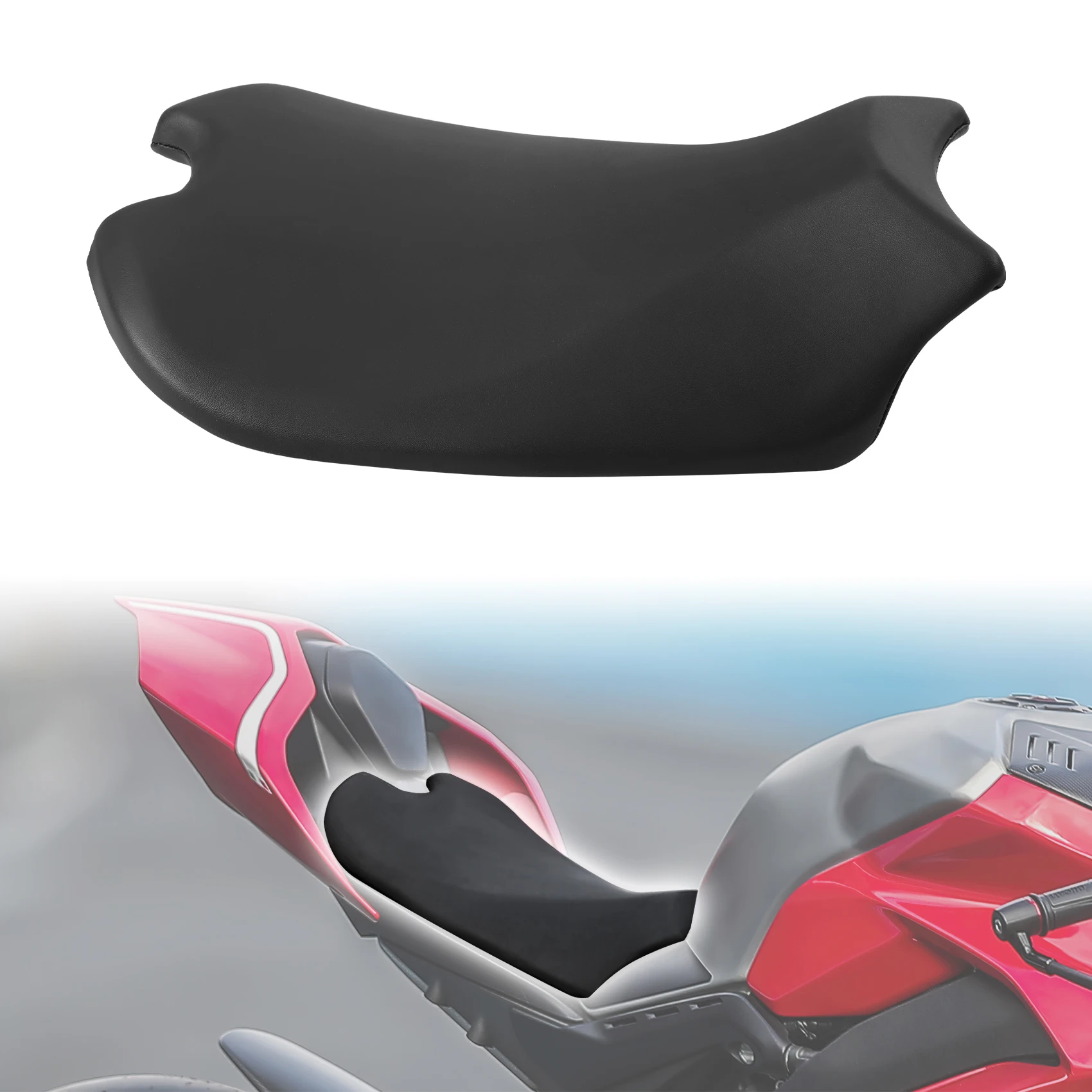 

Front Driver Solo Seat Cushion Fit For Ducati Panigale V4 V4S V4R 2018-2024 2020 2021 2022 2023