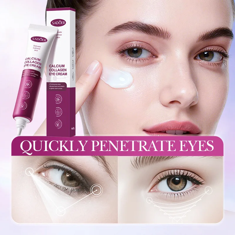 Instant Eye Bag Reduce Eye Cream Anti Fat Particles Dark Circles Puffiness Fade Fine Lines Lift Brighten Korean Beauty Eye Care image 3