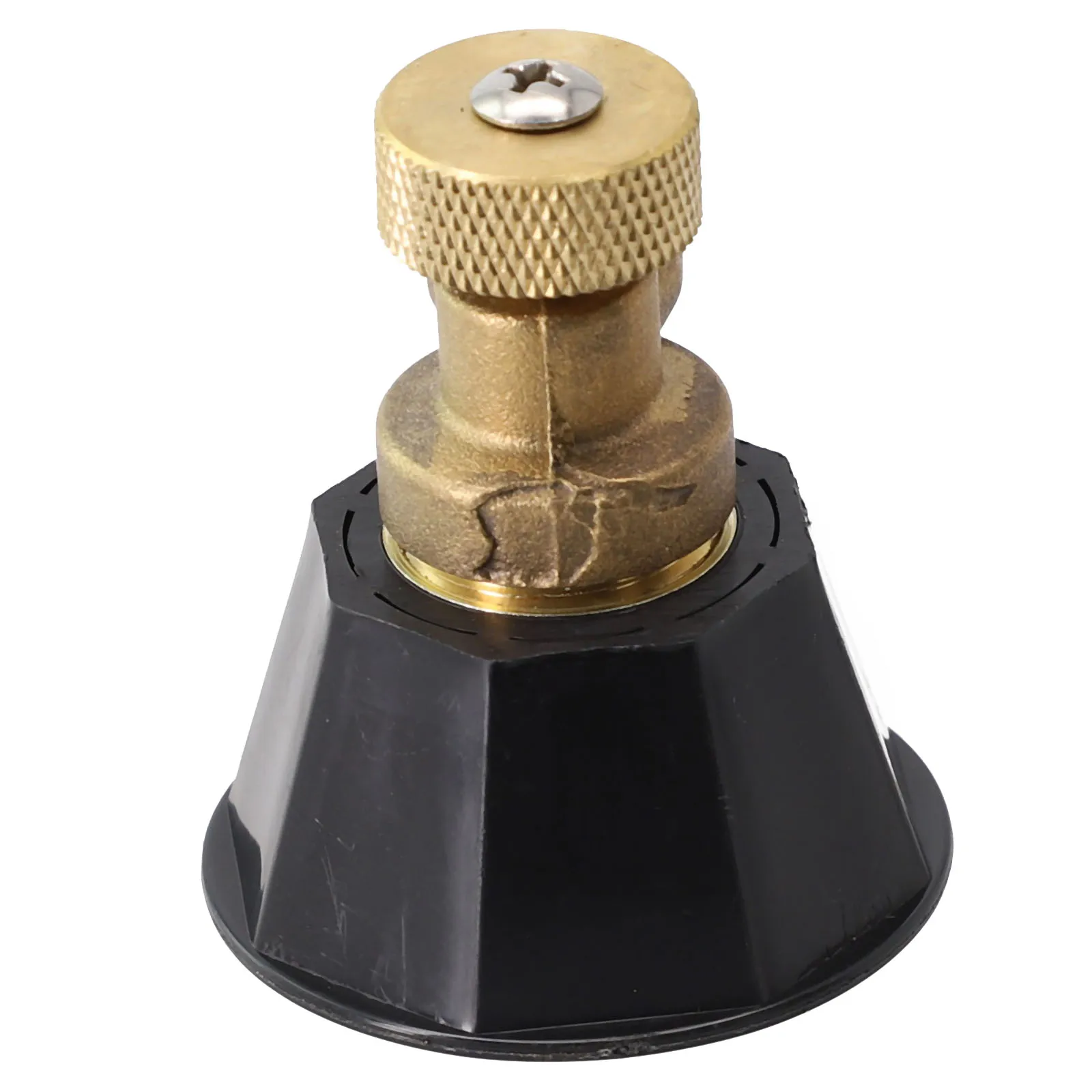 Garden Spray Nozzle Anti-Corrosion Cyclone Nozzle Multiple Modes Adjustable Black 5.5*4.6cm Agricultural Copper