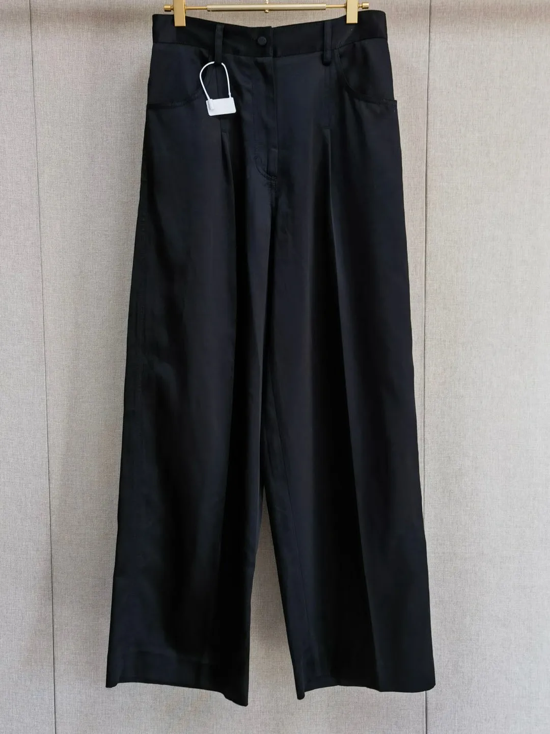 

Semi-Sweet And Spicy Knot Decoration Vest Strap High Waist Wide Leg Pants Long Pants Luxury Lightweight Spring Fa...