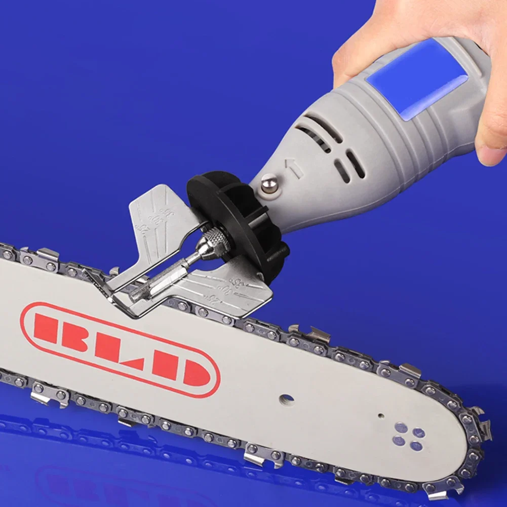 Chainsaw Sharpening Kit Electric Grinder Sharpening Polishing Attachment Set Saw Chains Tool Drill Rotary Accessories Set