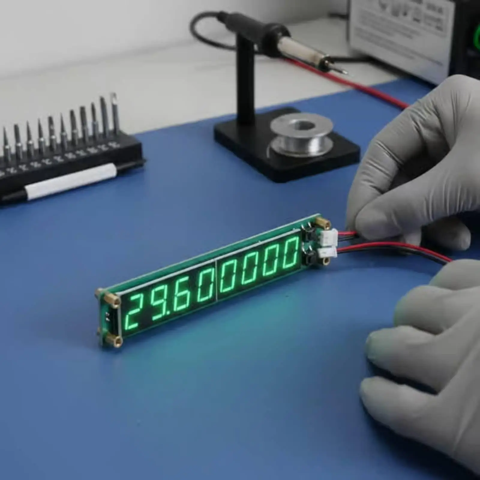 Frequency Display Component Wide Measurement Range Digital Frequency Counter