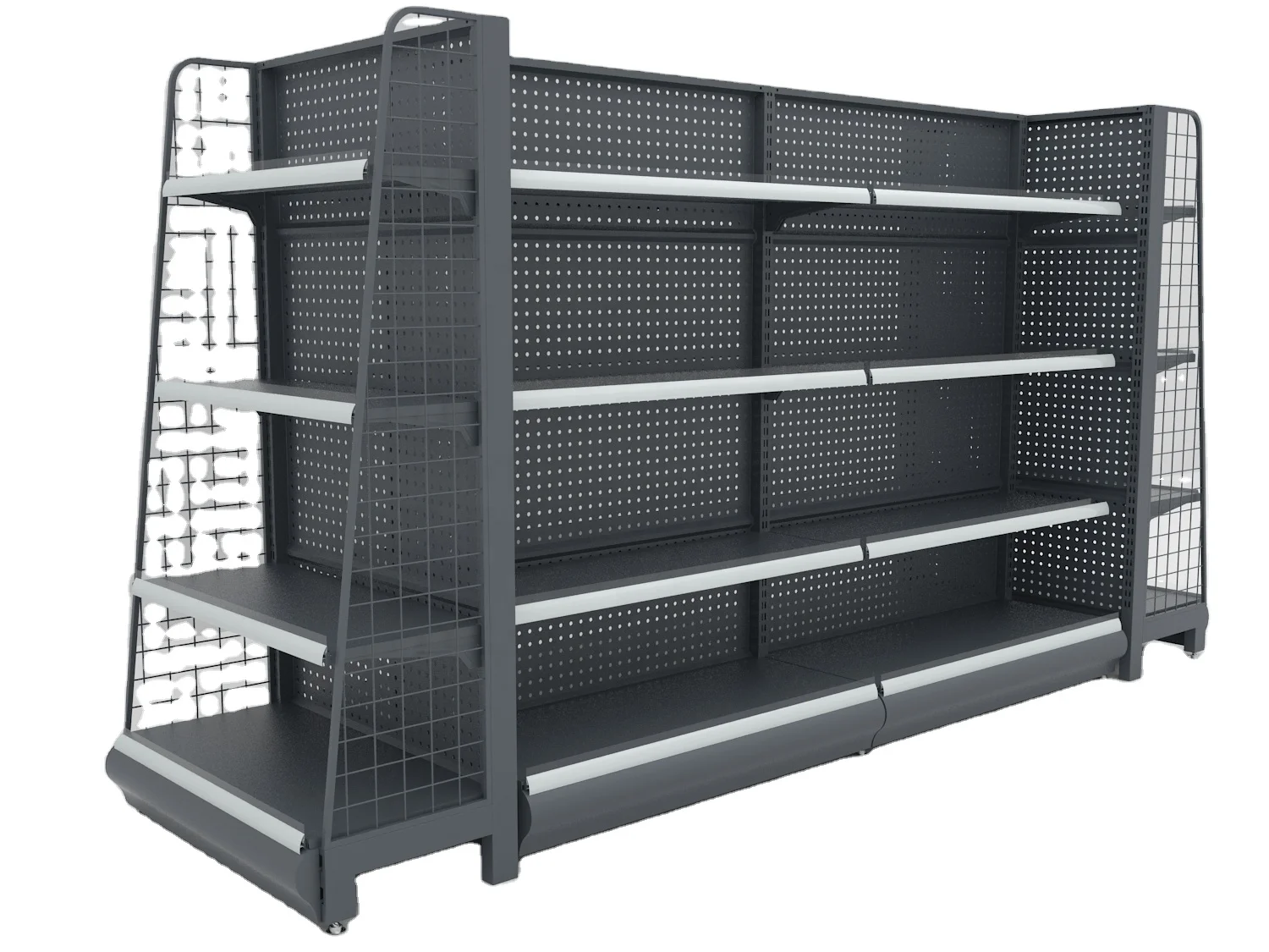 5 Layer Steel Boltless Corrosion Protection Display Rack for Convenience Store & Supermarket Use Custom Size