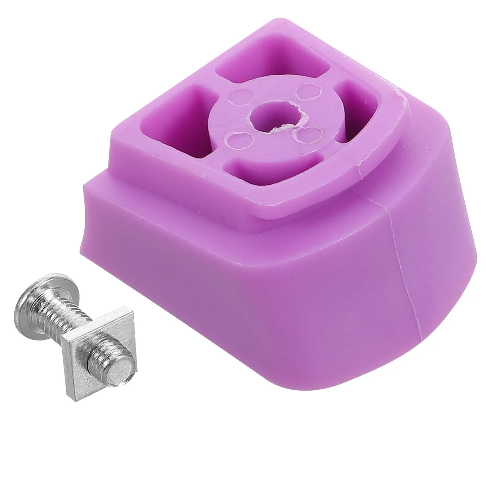

Kids Roller Skate Brake Replacement Purple Brake Blocks for Youth Skaters Adjustable Universal Fit Non-Slip Stopper with Rapid