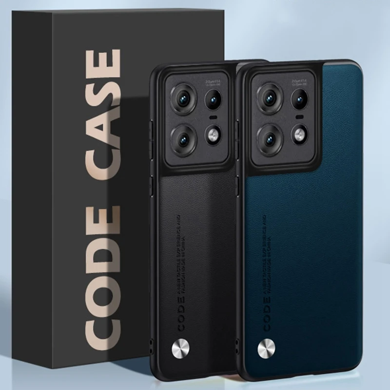 

Back Cover For Motorola Edge 50 Pro case Luxury PU Leather Case Silicone Protection Phone Case For Motorola Moto Edge 50 Pro 5G